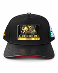 Men's Black Guerrero Mexico Eagle Western Cap