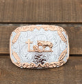Faithful Cowboy Western Belt Buckle