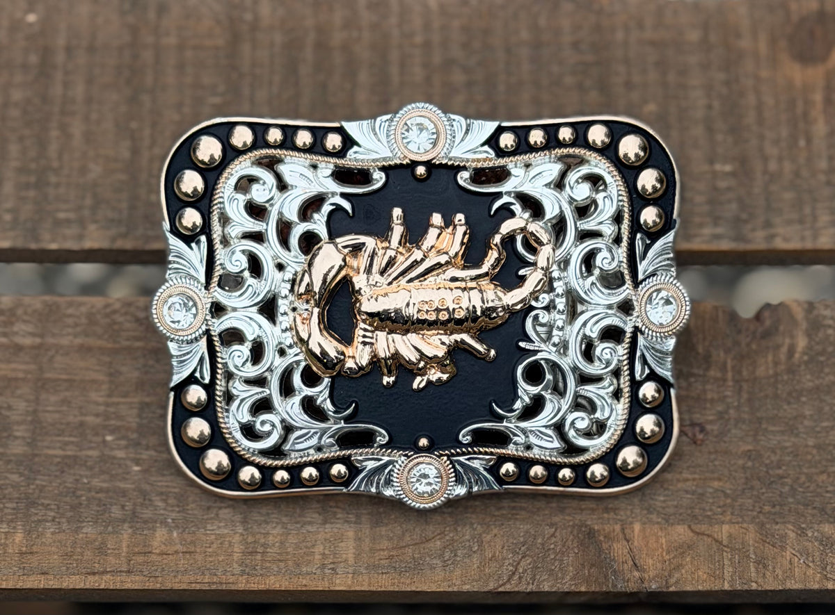 Scorpion Western Belt Buckle