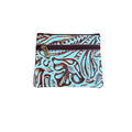Turquoise Western Floral Coin Purse – Assorted Designs